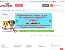Tablet Screenshot of antalyapet.com